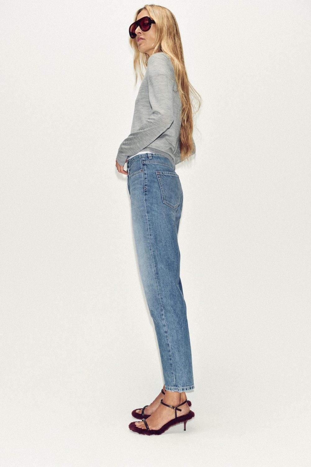 JEAN MOM FIT RIGIDE