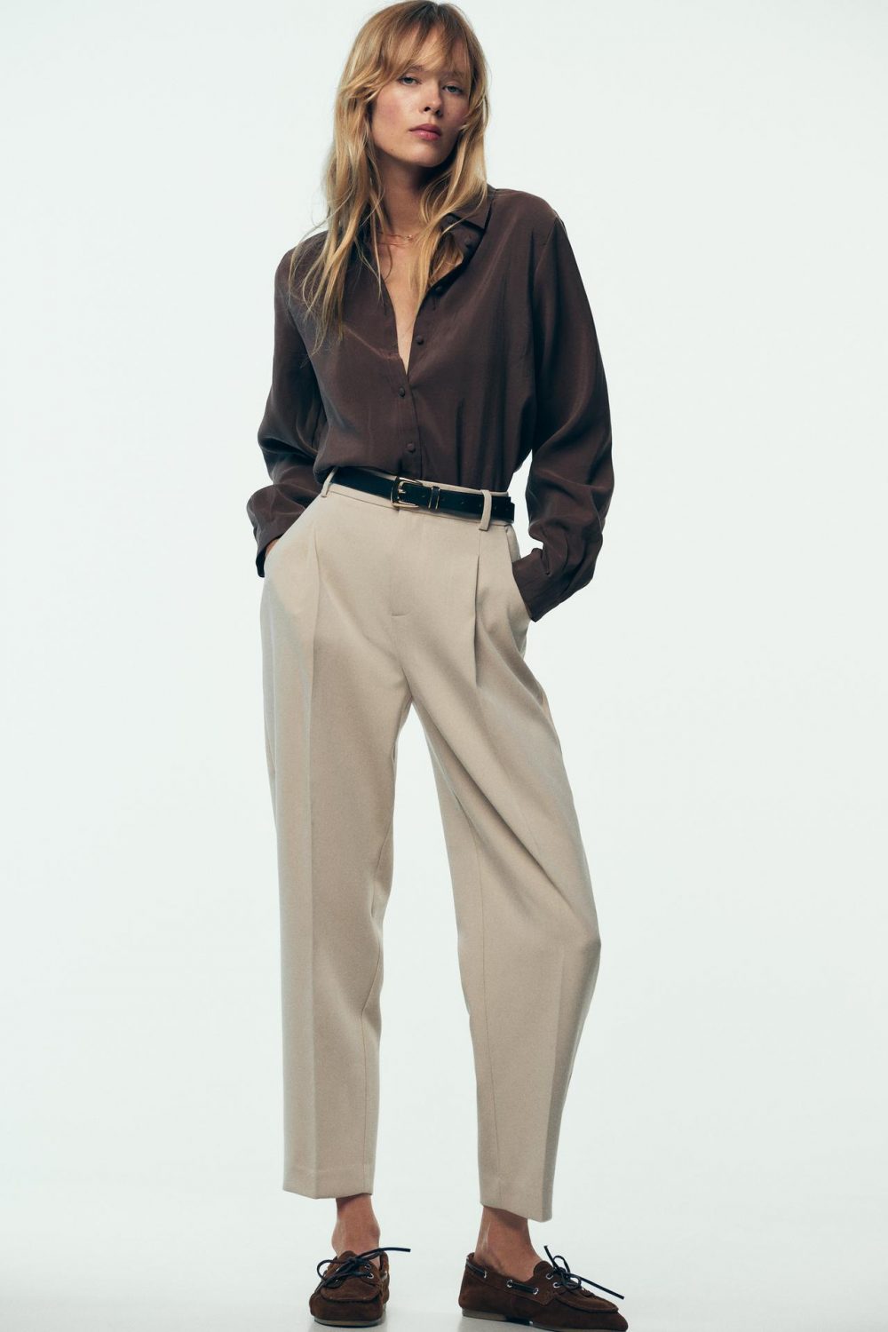 PANTALON À PINCES